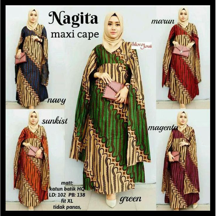 Áo Thun Maxi In Chữ Batik Solo Nagita 114,000