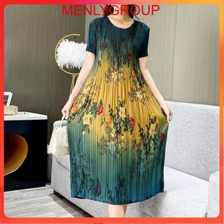 Đầm lụa dập ly cao cấp