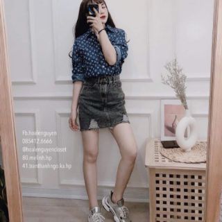 Áo sơ mi bò giấy