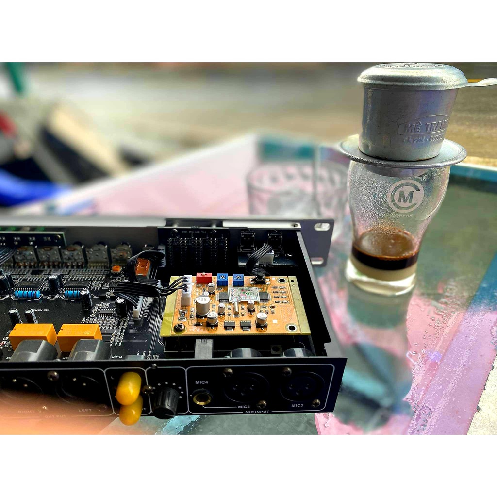 Mạch Chống Hú Reverb V2 Cho Loa Kéo - Amply Karaoke _Vang Số |Tâm Nam