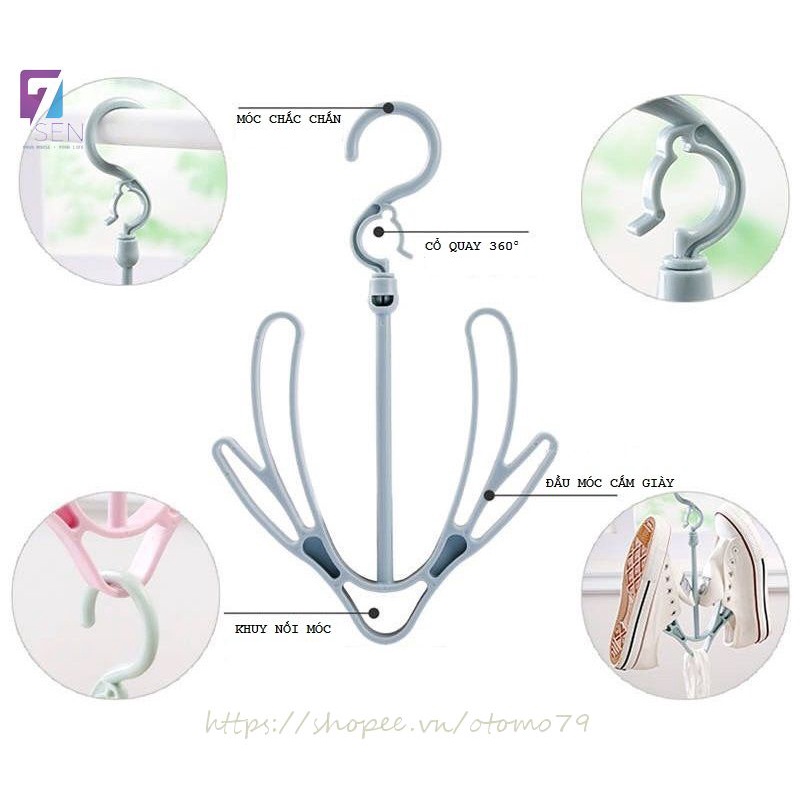 Móc Treo Giày Dép, Móc Phơi Giày HM 12