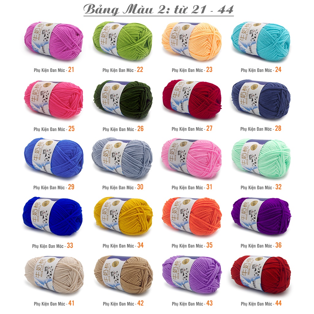 Len Milk Bò 50gr (mã 21-44)