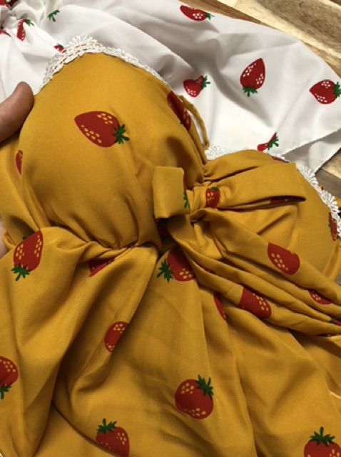 [Mã WA1606 giảm 15% đơn 99k] Đồ ngủ 2 dây hình trái dâu có mút ngực hình chụp thật kèm video | BigBuy360 - bigbuy360.vn