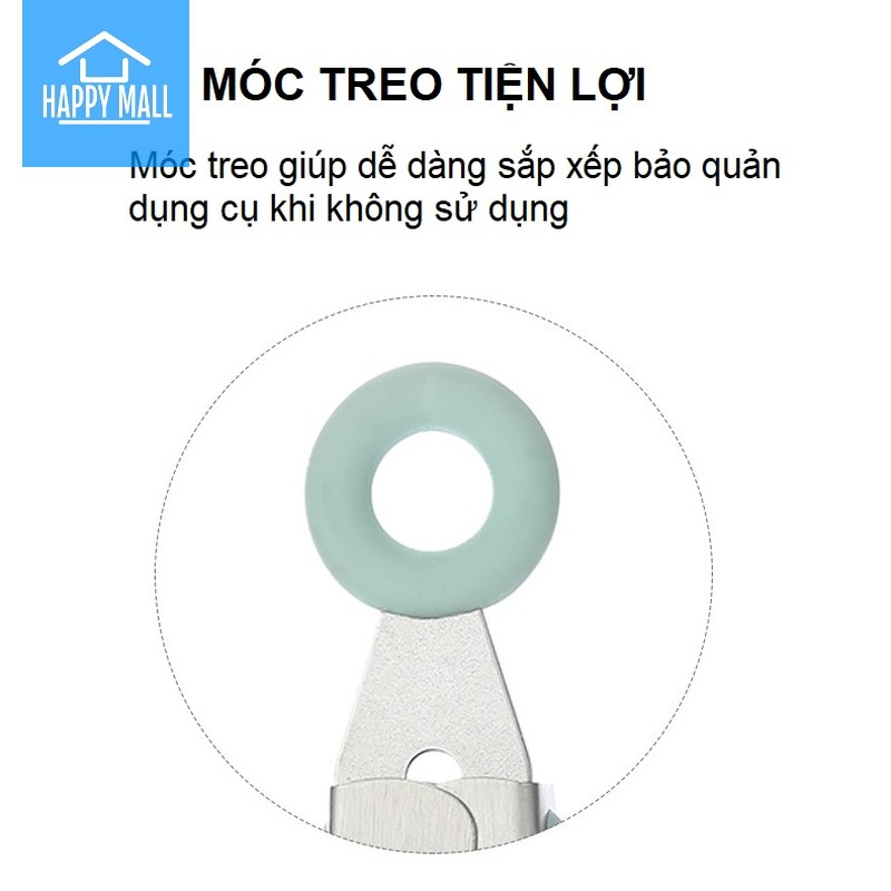 Kẹp gắp thức ăn 9 inches tay cầm Silicone Fasola PS-216