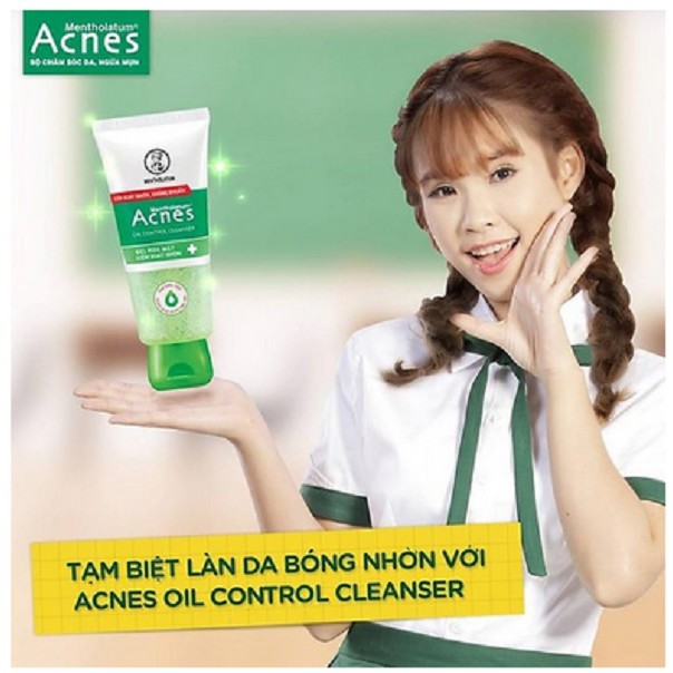 Gel Rửa Mặt Kiểm Soát Nhờn Ngăn Ngừa Mụn Acnes Oil Control Cleanser 100g