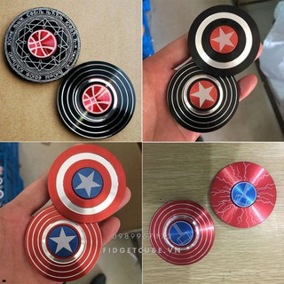 Con Quay Spinner Kim Loại Tròn Siêu Anh Hùng