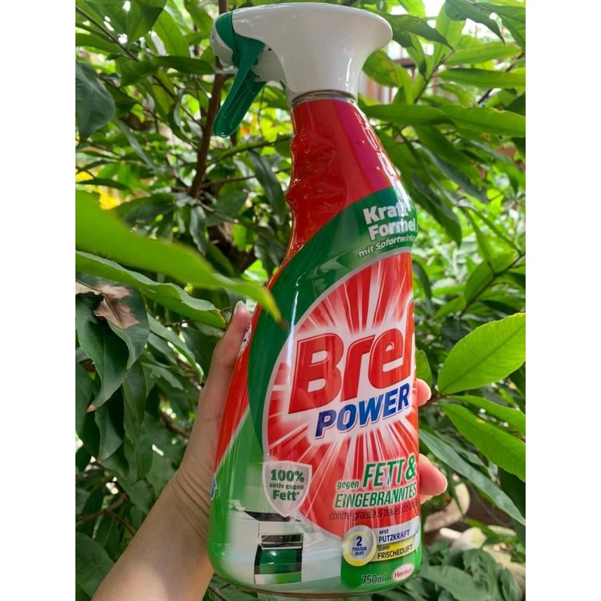 CHAI XỊT ĐA NĂNG, TẨY RỬA VẾT BẨN DẦU MỠ NHÀ BẾP #BREF _ 750ml