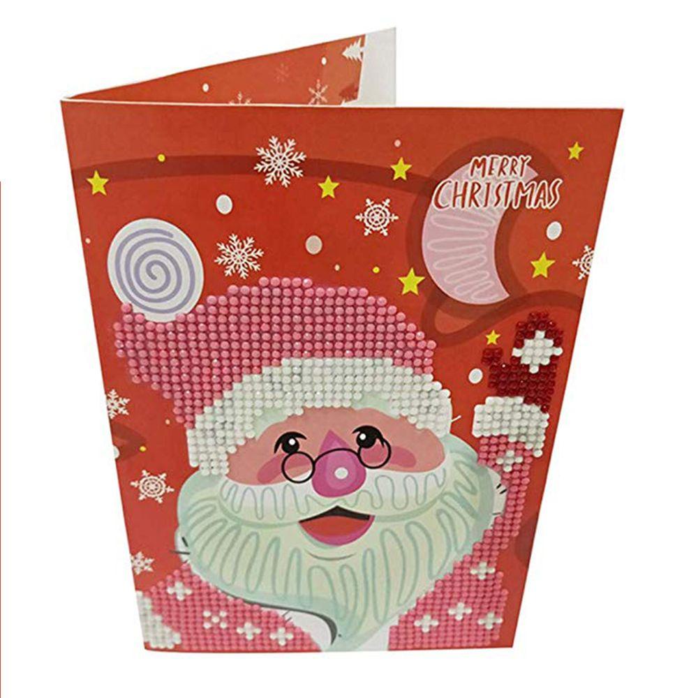 Thiệp Chúc Mừng Giáng Sinh 5D Hình Tranh Vẽ Đặc Biệt 5D