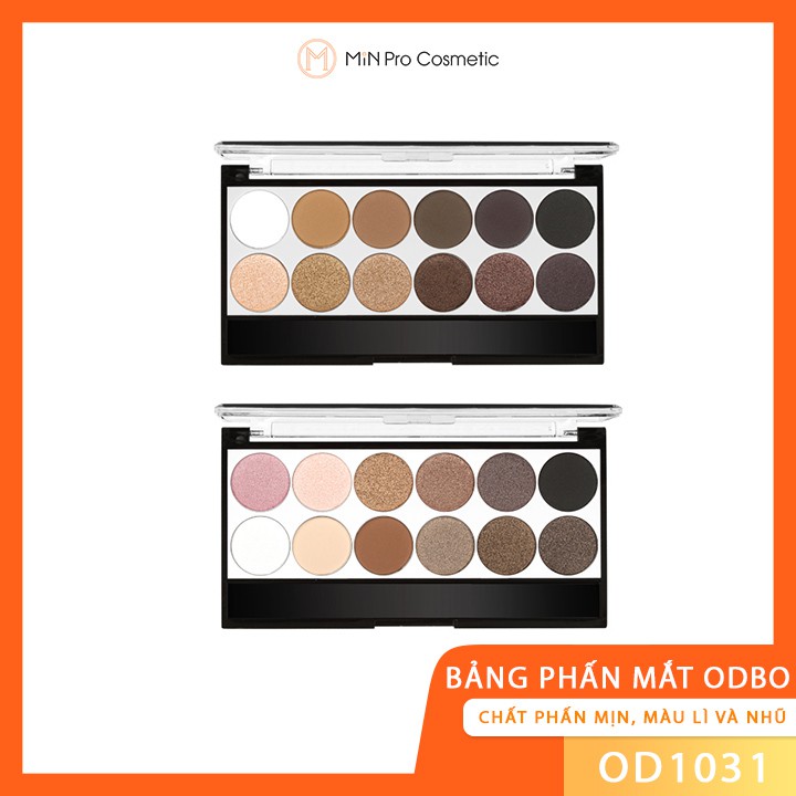 [XẢ KHO] Bảng phấn mắt Odbo 12 ô eyeshadow od210