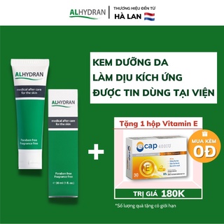 Kem Làm Dịu Kích Ứng Và Phục Hồi Da Alhydran 30ml - Giảm Ngứa Rát, Ửng Đỏ Sau 5'-10' Sử Dụng [CHÍNH HÃNG HÀ LAN]