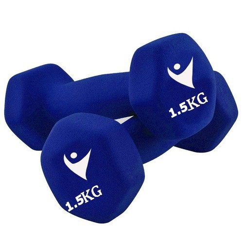 Bộ Cặp Tạ Tay 1.5kg Bọc Cao Su Đại Nam Sport (Tổng 3kg)