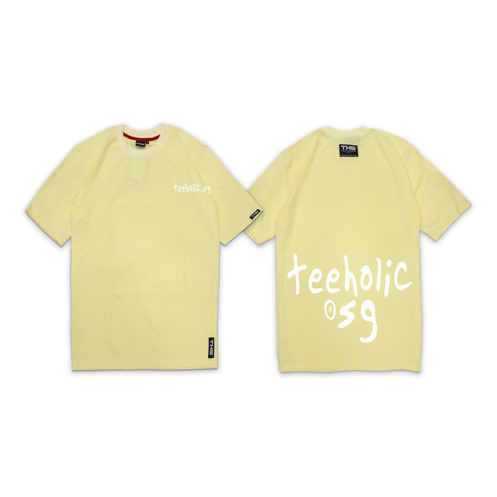 Áo Thun Unisex Basic Logo TeeHolic Ver2 THS.SG Màu Xanh, Hồng, Vàng, Cam, Tím