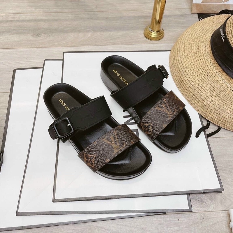 Dép lê mềm êm đế 2cm đi êm chân