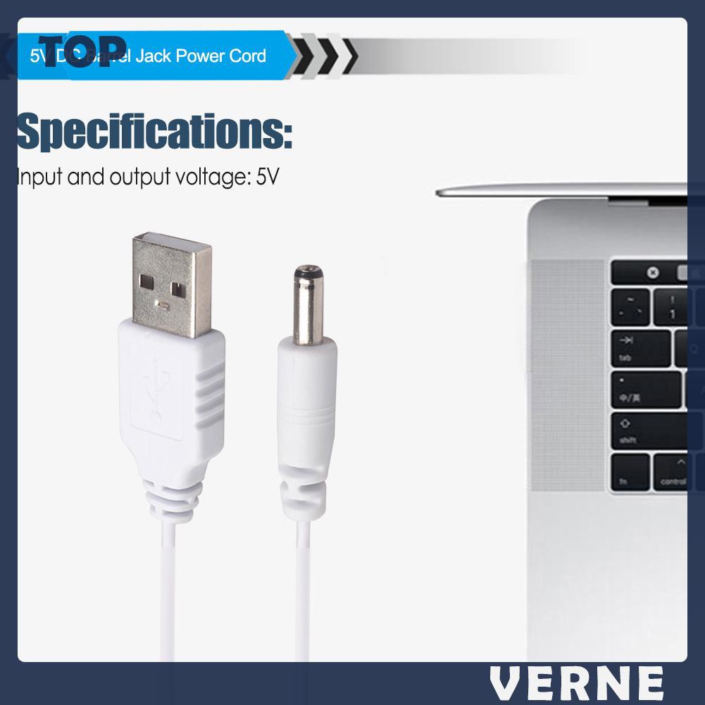 Dây Cáp Chuyển Đổi Cổng Usb A Sang Dc 3.5mm 3.5x1.35mm 5v Dc | BigBuy360 - bigbuy360.vn