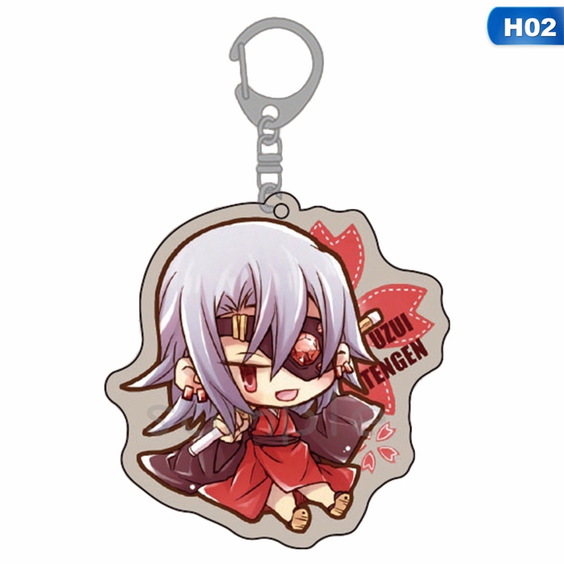 Tmdbyx  Móc khóa hình nhân vật trong anime Demon Slayer