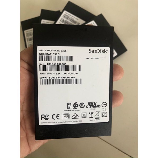 Ssd tháo máy 32G, 120G, 128G, 240G, 256G hàng tháo máy nhiều thương hiệu chất lượng đã được kiểm tra good khách yên tâm