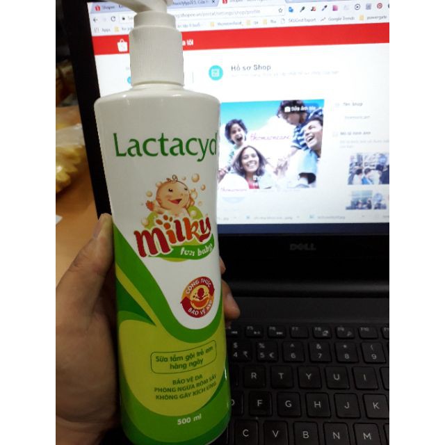 Sữa tắm gội cho bé Lactacyd Milky - Hàng chính hãng 100% | BigBuy360 - bigbuy360.vn