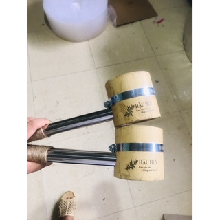 Ống hơ ngải cứu TRE, đôi, CÓ LƯỚI CHÓNG BỎNG