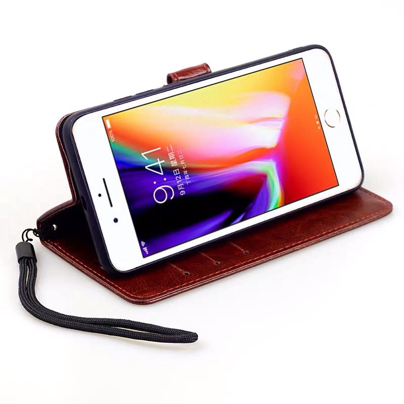 Leather Flip Case for OPPO CPH1923 CPH2015 CPH1909 X9009 CPH1819 CPH2083 CPH2043 CPH2020 RMX1821 Phone Cover