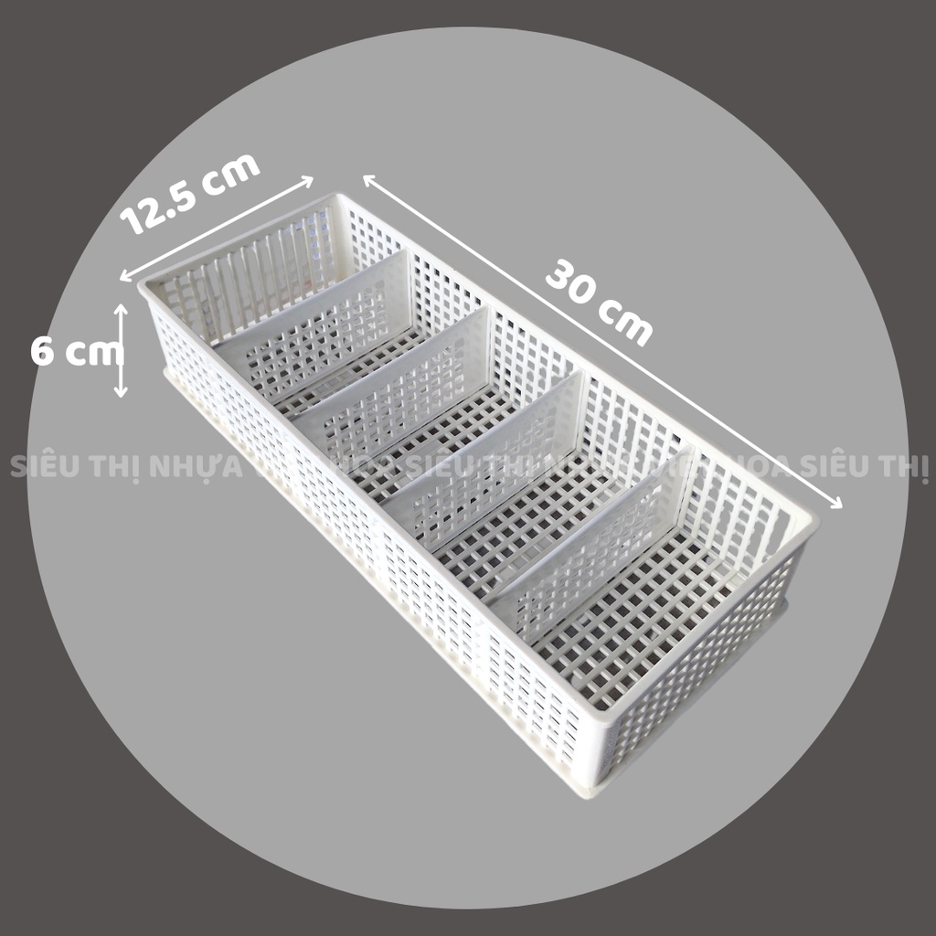 Khay tiện ích 5 ngăn, khay chia ngăn, khay 5 ngăn 2797 SLO