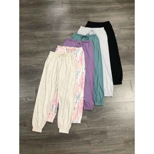 Quần jogger thun da cá mỏng mềm êm vnxk