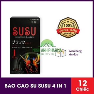 Bao cao su Sumo và Susu(4 in 1)