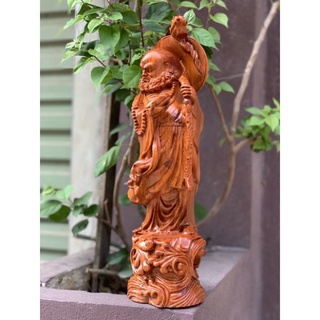 Tượng đạt ma sư tổ gỗ hương