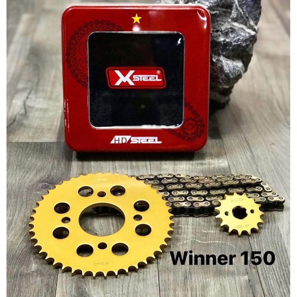 (SIÊU RẺ) COMBO SÊN NHÔNG ĐĨA XÍCH X1R CÔRONA WINNER SONIC150