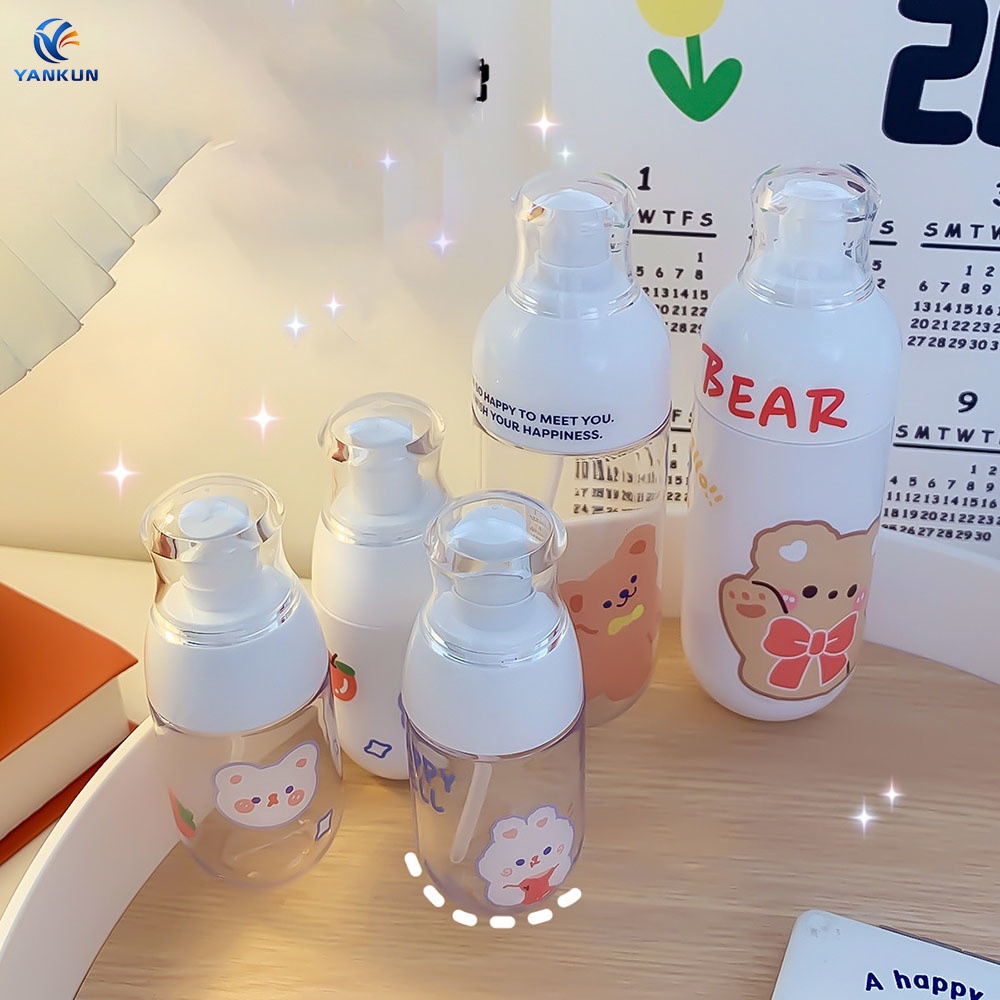 Chai Chiết Mỹ Phẩm Dạng Nhấn Tiện Dụng Khi Đi Du Lịch