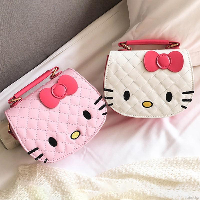 【dudubaba】Girls Fashion PU Cartoon Cute Princess Cross-body Bags