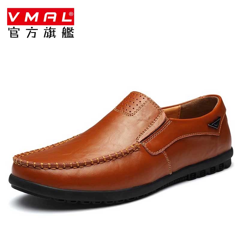 Giày lười đế bằng thời trang thu đông phong cách Hàn Quốc cho nam