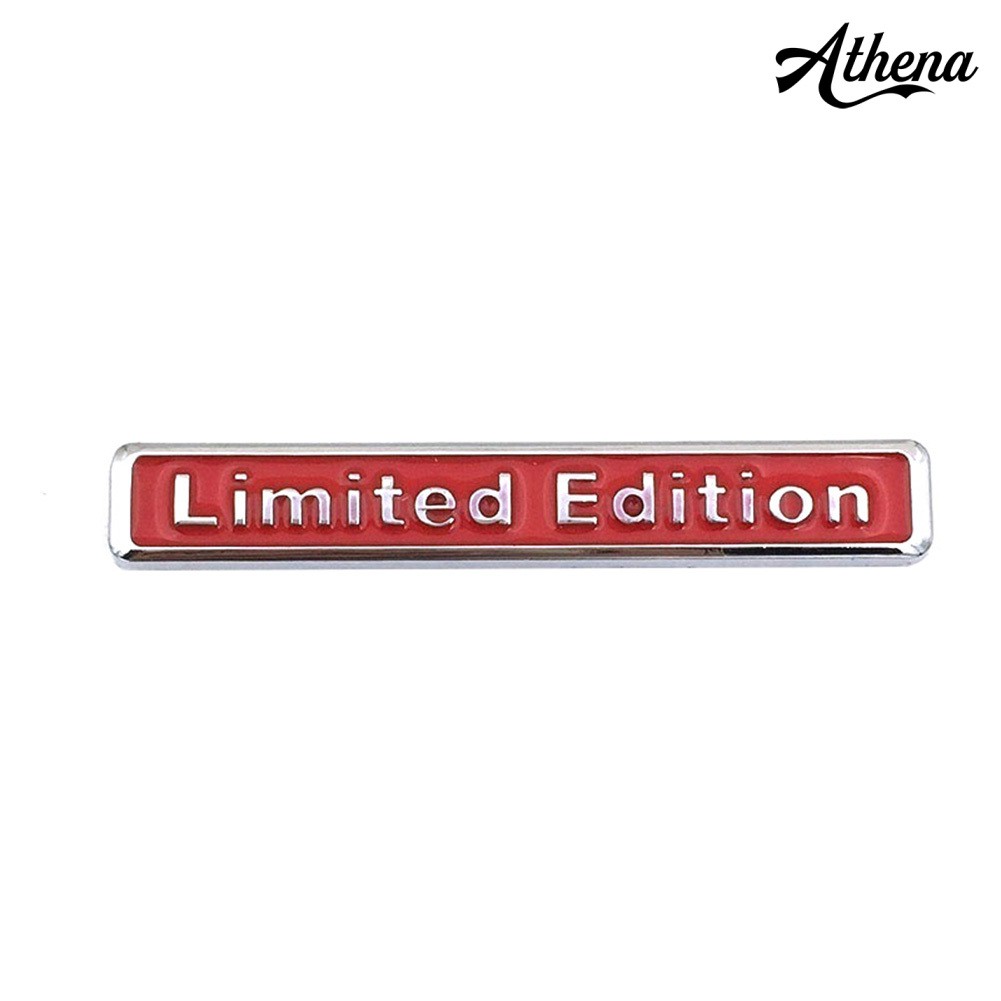 Miếng dán kim loại in hình chữ Limited Edition chuyên dụng cho trang trí xe hơi | BigBuy360 - bigbuy360.vn
