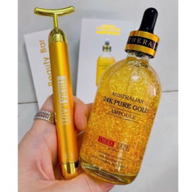 SERUM VÀNG 24K ÚC PURE GOLD AMPOULE 100ML (Nội địa Úc)