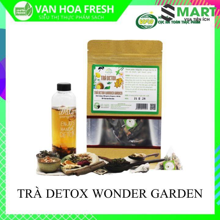 Trà Detox Wonder Garden - Túi Lọc Kim Tự Tháp 100% Thảo Dược Thiên Nhiên