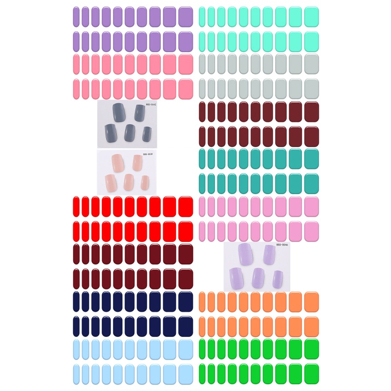 Sticker Dán Móng Tay Dạng Gel Chống Nước Toàn Diện