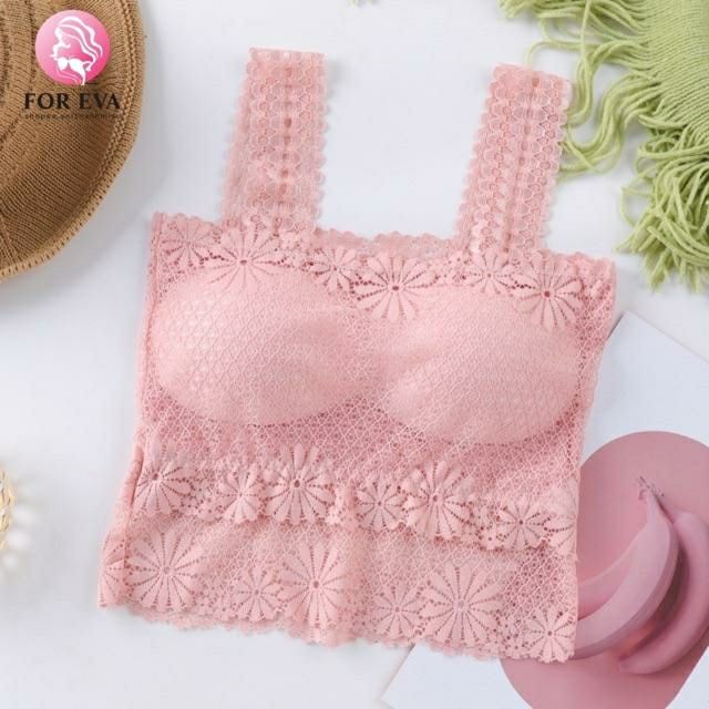 ÁO BRA REN MỀM CUTE MỚI DÁNG CROP TOP 533