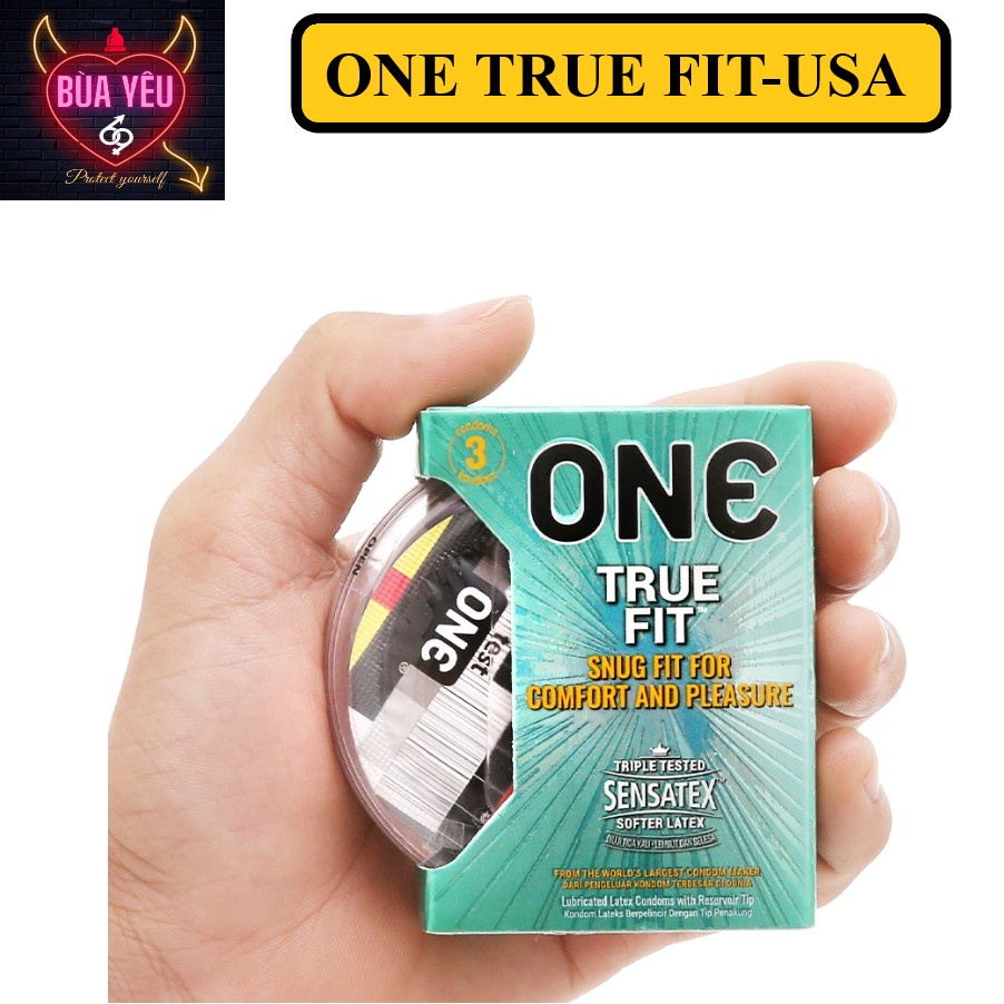 Bao Cao Su One True Fit - Cảm xúc chân thật thương hiệu từ Mỹ