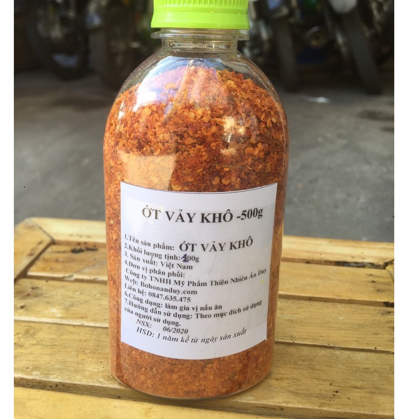 ỚT VẢY CÁNH NHỎ SIÊU CAY LÀM KIM CHI 100g