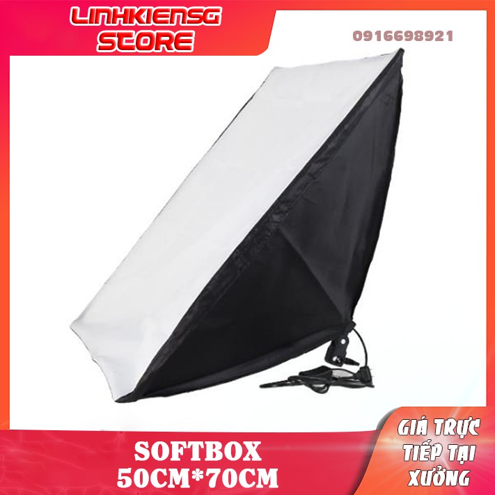 Softbox Studio Chụp Ảnh Sản Phẩm 50cm * 70cm Hỗ Trợ Sáng đui 1