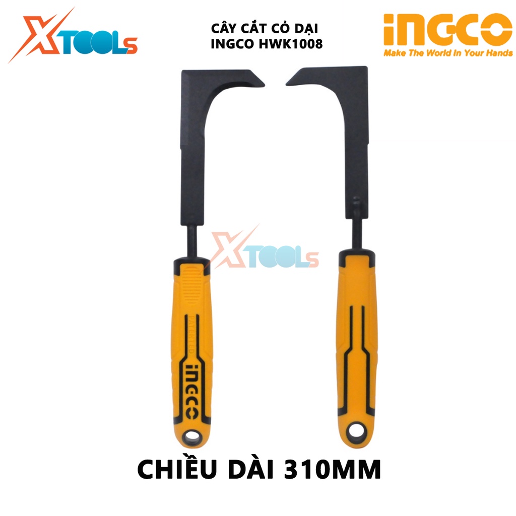 Cây cắt cỏ Ingco HWK1008 | lưỡi liềm cắt cỏ cầm tay