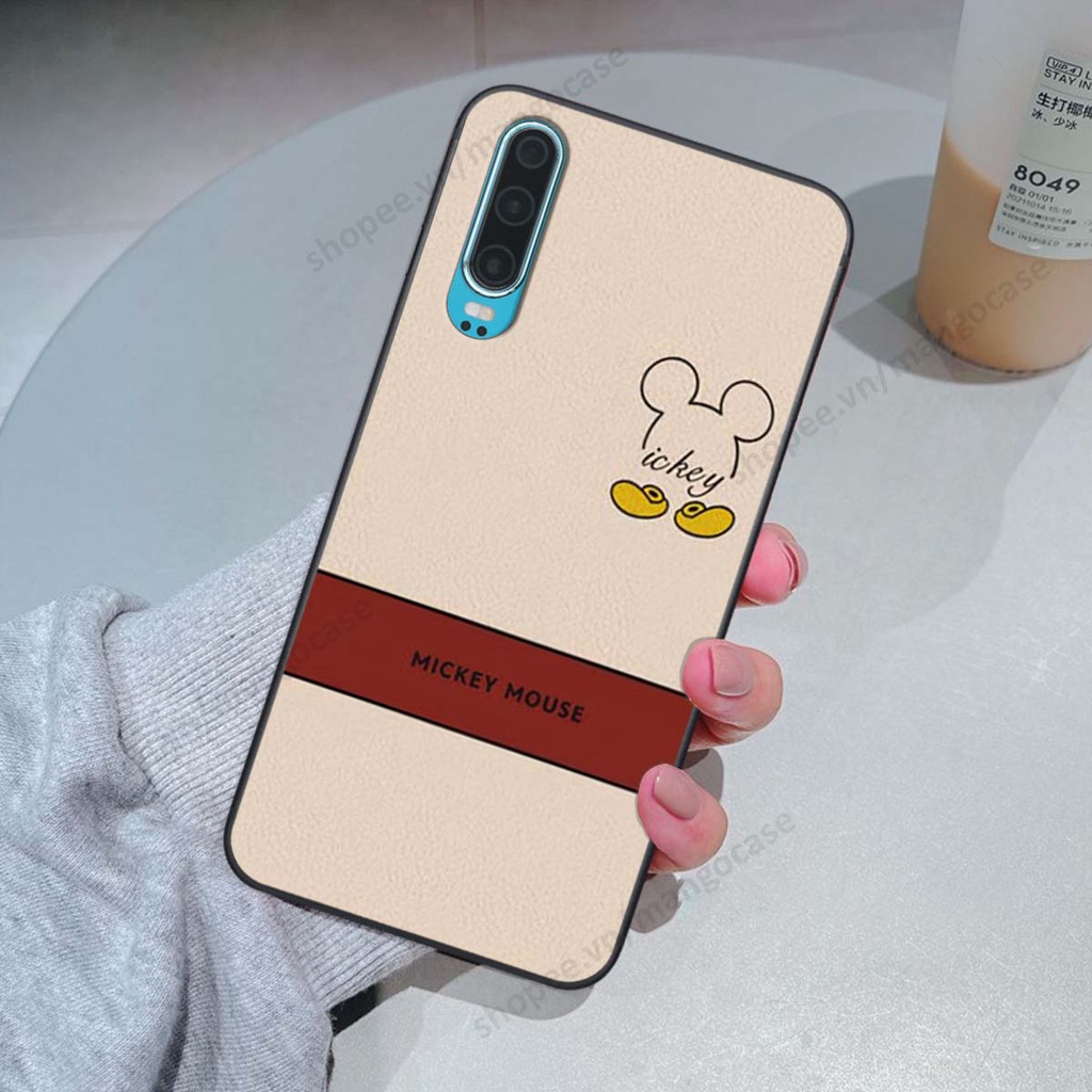 Ốp lưng Huawei P30 / P30 Pro in hình happy nice, bé gấu đáng yêu
