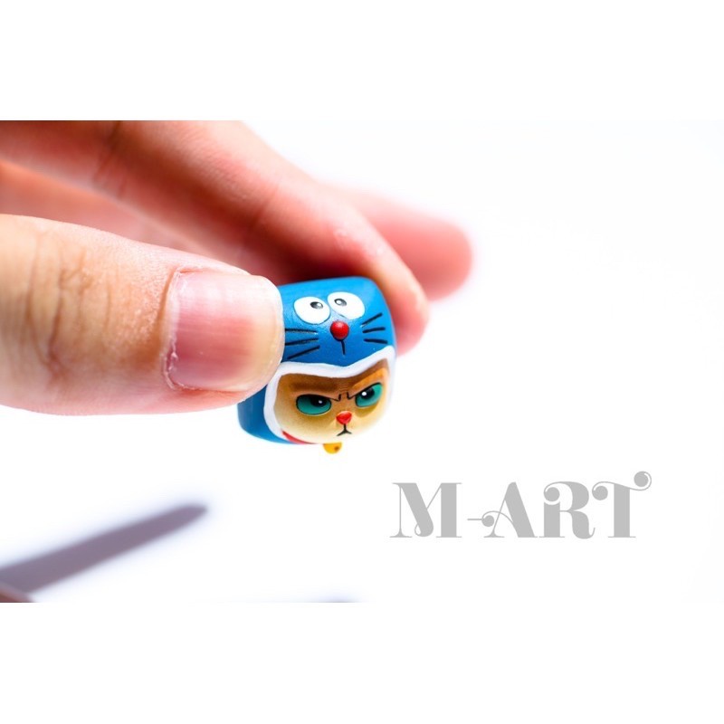 Keycap - Nút Bàn Phím Gaming - Nút Bàn Phím Cơ Mặt Mèo Hờn Dỗi  - Doreamon - KC011