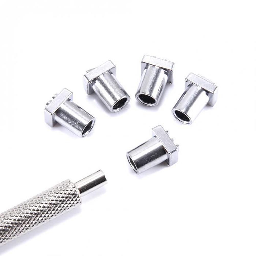 Bộ Dập Móng Tay Bằng Thép 6Mm RobertRe Gồm 36 Chữ Số Bằng Da Dụng Cụ Đục Lỗ Tự Làm Đồ Da Thủ Công