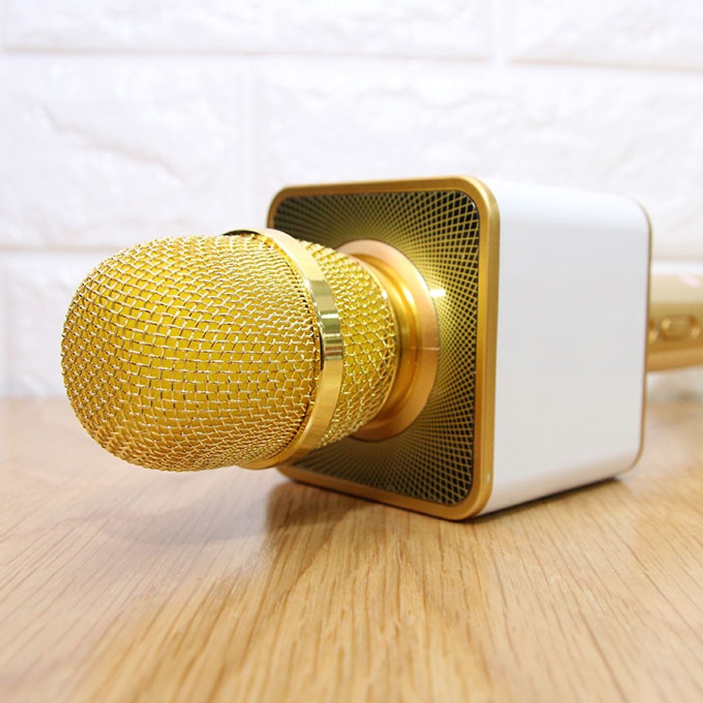 Mic Karaoke Magic SD-08 hàng loại 1 (vàng gold)