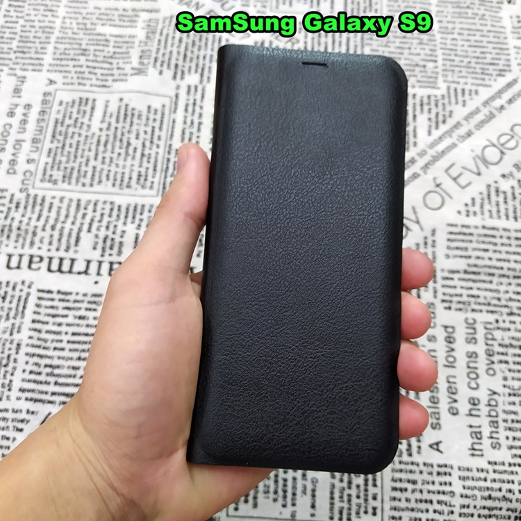 Bao Da Samsung Galaxy S9 / Galaxy S9 Plus Kiểu Dáng Gấp 2 Mặt Và Có Phối Ví Sang Trọng