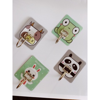 Móc Dán Tường 3D Siêu Cute Siêu Dính Cao Cấp