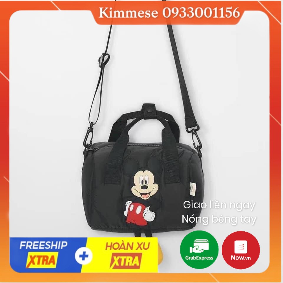 [Freeship + Hoàn xu 30k] Túi Trống Z.Ra Đính Chuột Mickey Cho Bé Trai Và Bé Gái Xuất Xịn