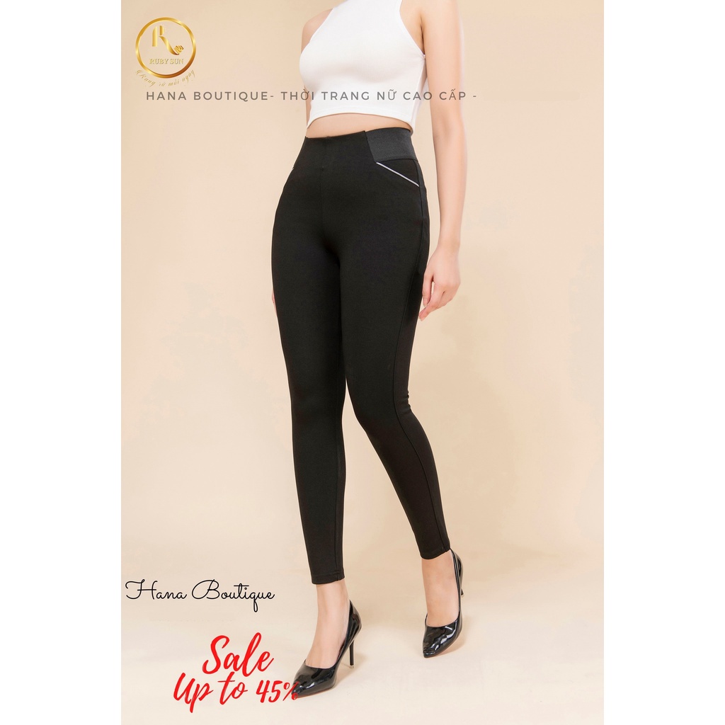 Quần Tregging thun nữ cạp cao siêu tôn dáng | BigBuy360 - bigbuy360.vn