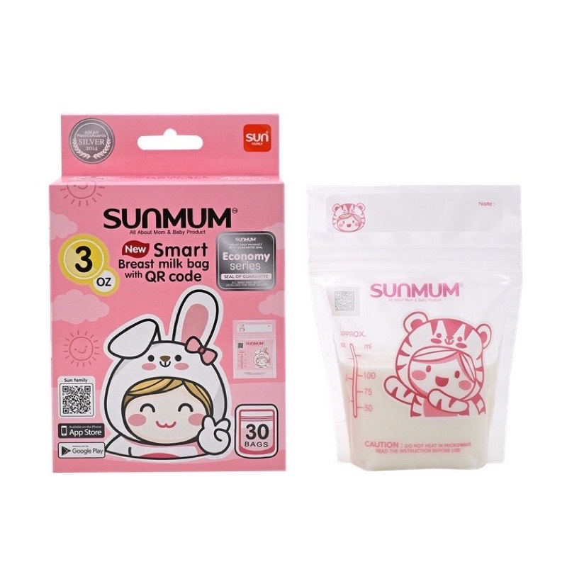túi trữ sữa Sunmum 100ml