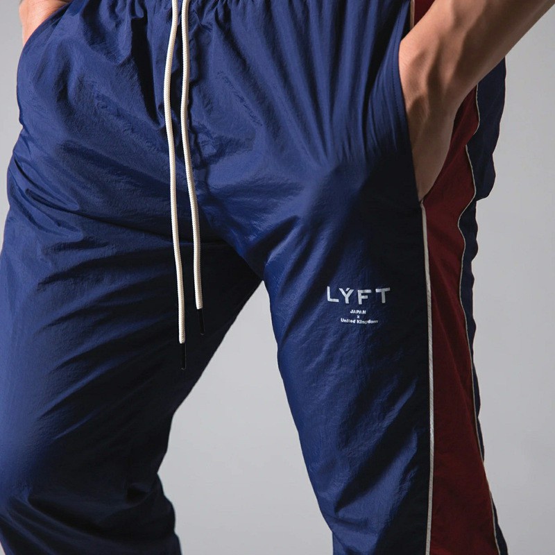 Quần Dài Thể Thao Ống Rộng Phối Sọc Thời Trang Dành Cho Nam